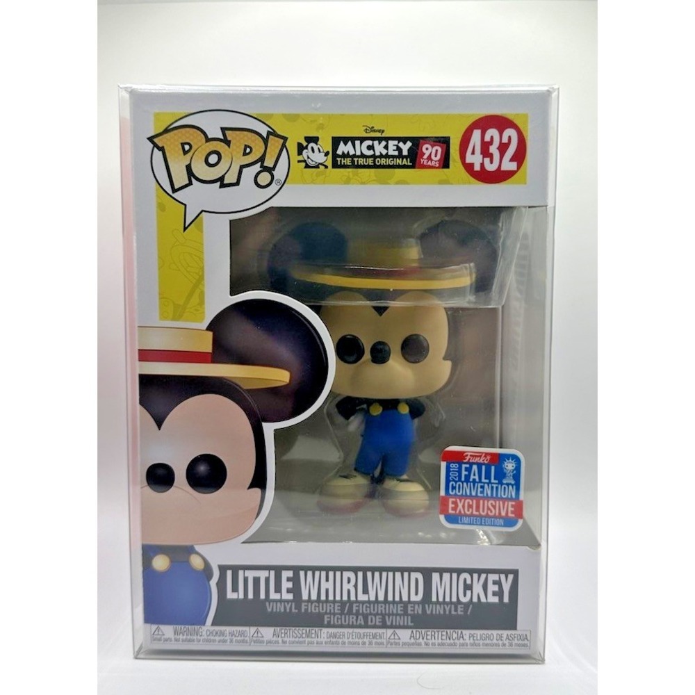 Little Whirlwind Mickey Limited Edition 2018 Convention Exclusive Funko Pop #432